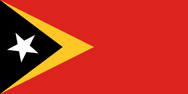 Bandera Timor Oriental